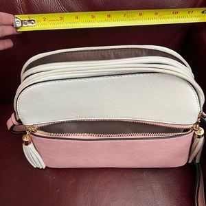 Pink cross body